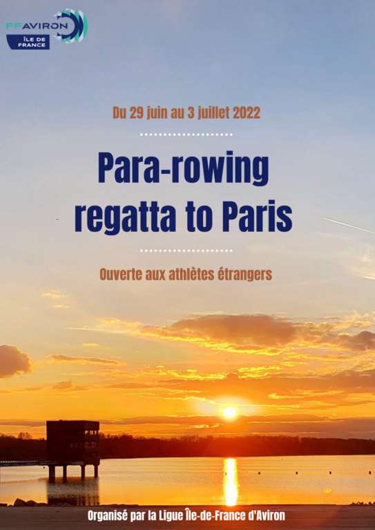 Para-rowing regatta to Paris
